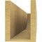 Ekena Millwork 6in. W x 8in. H x 36in. L Durham Woodgrain TimberThane Rafter Tail, Primed Tan RFTUR06X08X36DURRCPR - alternate 5